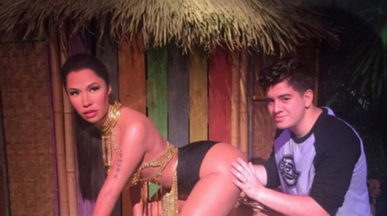 People Are Doing Obscene Things To Nicki Minaj's Wax Figure